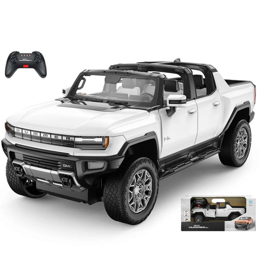 93000 Rastar RC 1:16 Hummer EV Kids Remote Control Toy Car - White