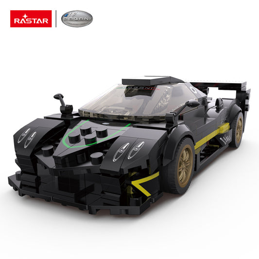 93900 Rastar 1:28 Pagani Zonda R Bricks/Assemble Kids Toy Car - Black