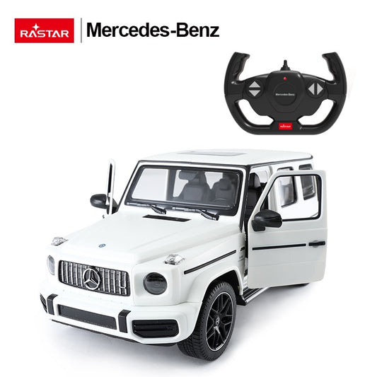 95700 Rastar RC 1:14 Mercedes-Benz G63 AMG Kids Remote Control Toy Car - White