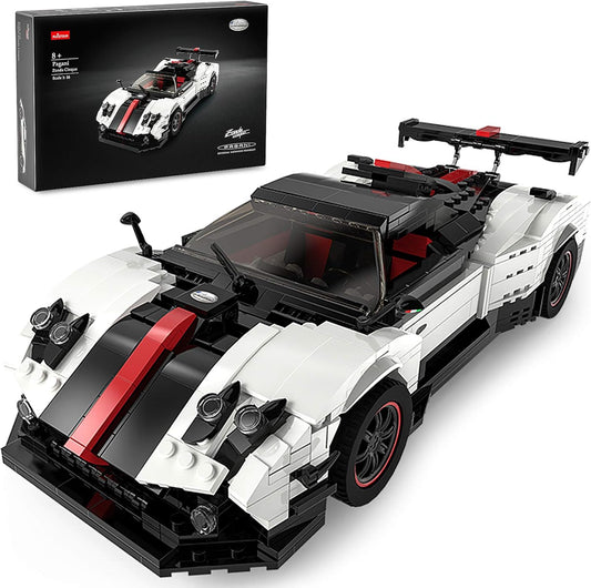 98200 Rastar 1:16 Pagani Zonda Cinque Bricks/Assemble Kids Toy Car - White