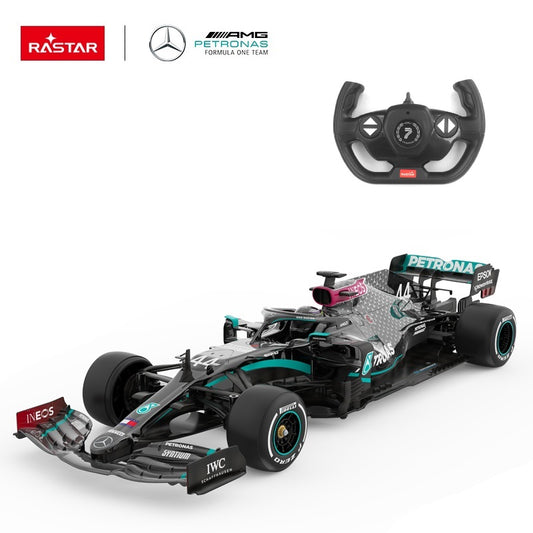 98400 Rastar RC 1:12 Mercedes-AMG F1 W11 EQ Kids Remote Control Toy Car - Black