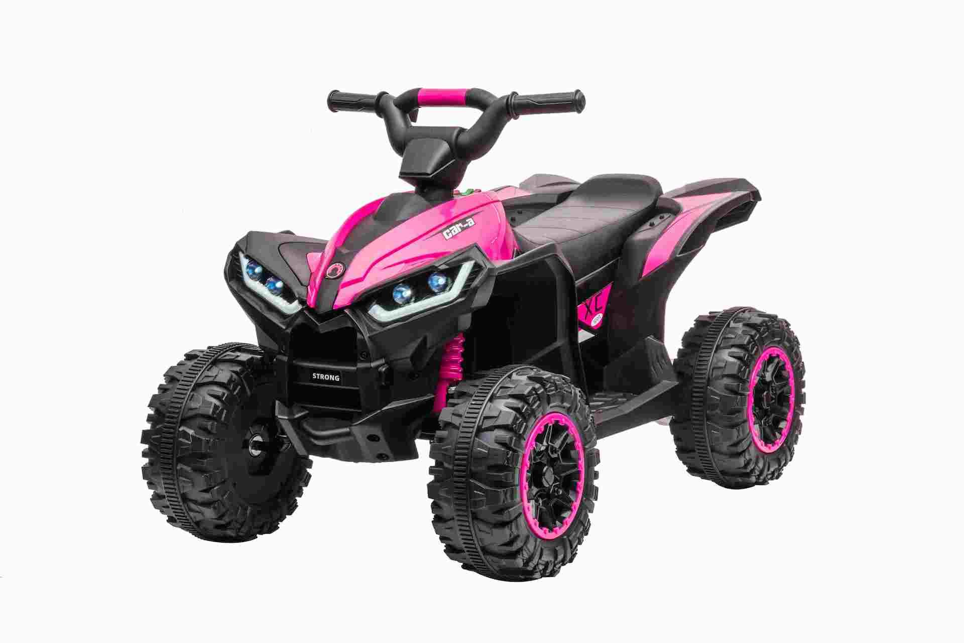 New 12V Kids Electric Ride on Quad ATV Renegade With Remote Pink Smart Play Zone